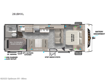 2024 Wildwood X-Lite 261BHXL