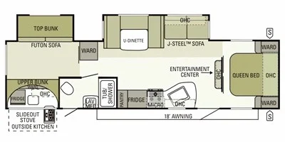 2013 Starcraft Autumn Ridge 329BHU (New Arrival!)