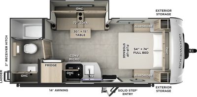 2026 Rockwood Geo Pro 20FBS (New Arrival!)