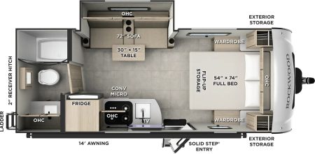 2026 Rockwood Geo Pro 20FBS