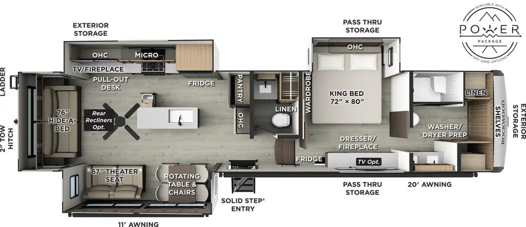 2026 Rockwood Signature Fifth Wheel 401SFB (Hold)