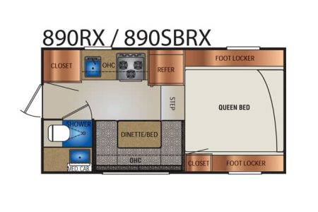 2013 Travel Lite Truck Camper 890RX (Consignment) (Price Drop!!!)