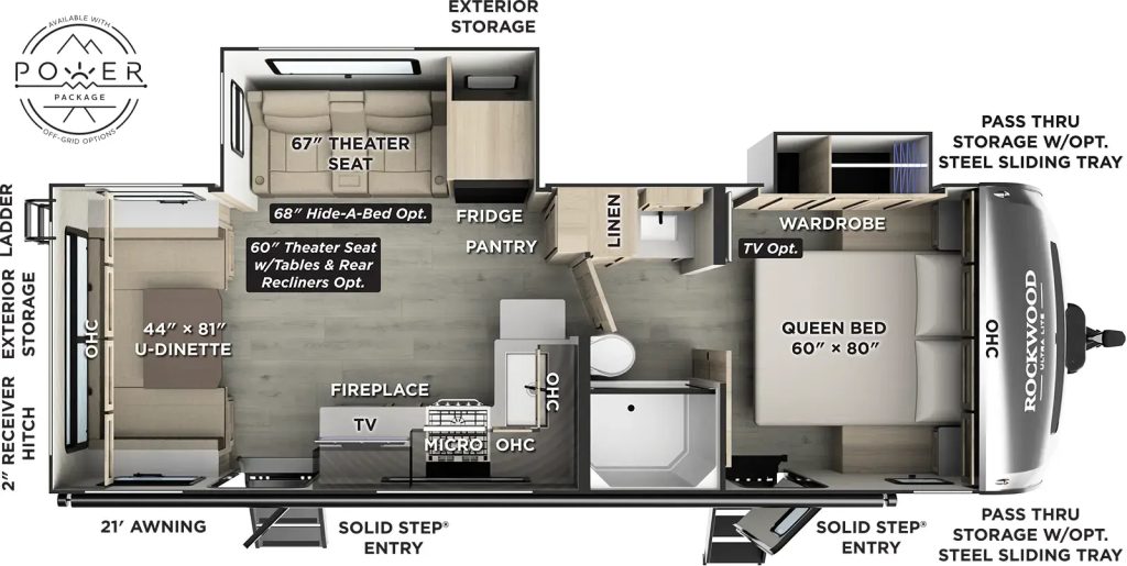 2026 Rockwood Ultra Lite 2618RD Platinum Package