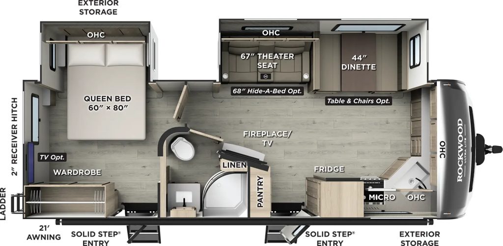 2027 Rockwood Ultra Lite 2608BS (New Arrival!)