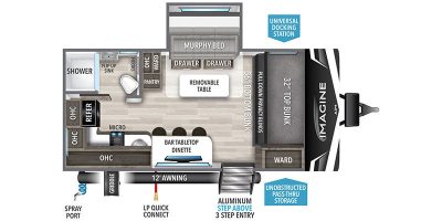 2024 Grand Design Imagine 16BL (New Arrival!)