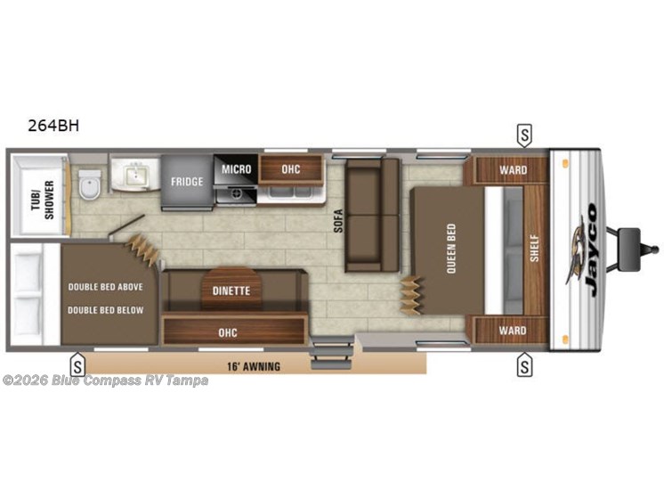 2019 Jayco Jay Flight 264BH (New Arrival!)